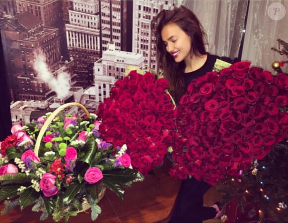 Irina Shayk, photo publiée sur son compte Instagram le 6 janvier 2015