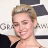 Miley Cyrus à la 57ème soirée annuelle des Grammy Awards au Staples Center à Los Angeles, le 8 février 2015.  