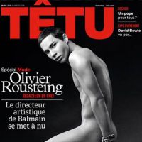 Olivier Rousteing : Entièrement nu pour Têtu, le créateur enflamme la Toile