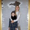 Exclusif - Paola Obligi et sa fille Sophia - "Goûter des familles" à l'occasion du lancement du nouveau Tea Time de l'hôtel Meurice à Paris. Le 7 février 2015