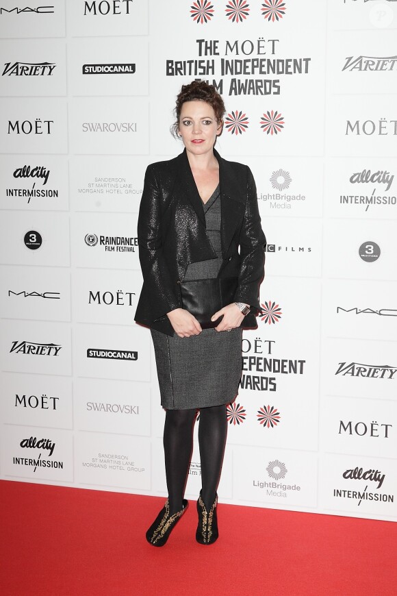 Olivia Colman à la soiree "2012 Moet British Independent Film Awards" a Londres, le 9 decembre 2012. 