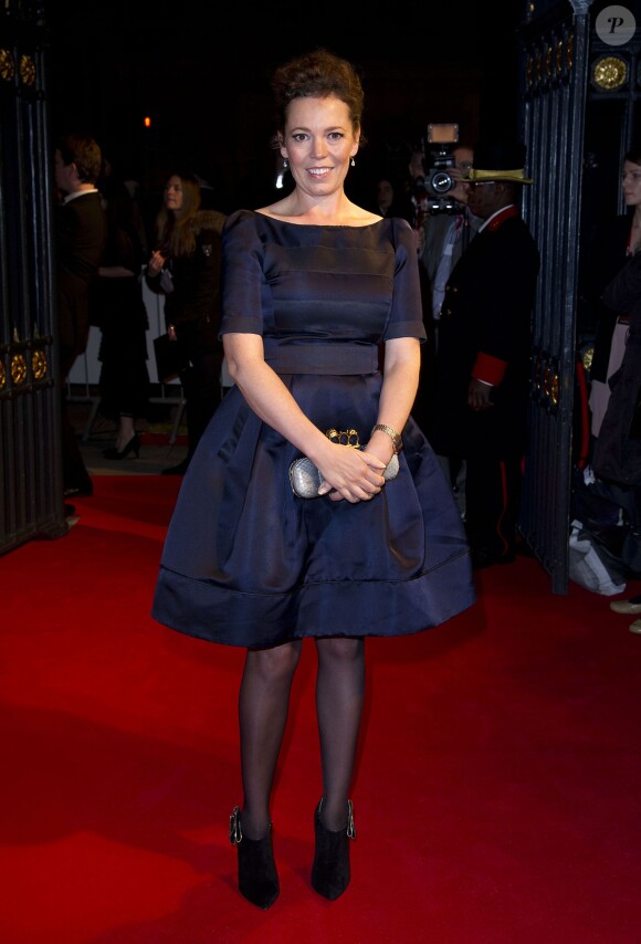 Olivia Colman se rend à la Ceremonie de remise de prix lors du 56eme festival du film de Londres, le 20 octobre 2012.  