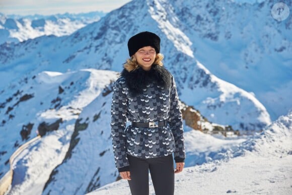 Léa Seydoux - Photocall avec les acteurs du prochain film James Bond "Spectre" à Soelden en Autriche, le 7 janvier 2015.