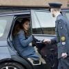 Kate Middleton, enceinte, en visite dans une usine d'Emma Bridgewater à Stoke on Trent le 18 février 2015