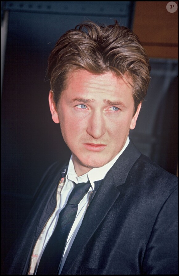 Sean Penn à Vienne le 27 octobre 1991.
