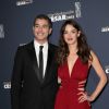Charlotte Le Bon et son compagnon Ali Baddou - 40ème cérémonie des César au théâtre du Châtelet à Paris, le 20 février 2015. 