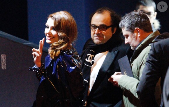 Elodie Frégé - 40ème cérémonie des César au théâtre du Châtelet à Paris. Le 20 février 2015