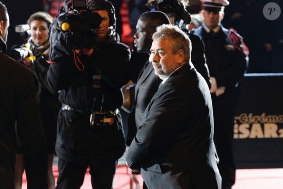 Luc Besson - 40ème cérémonie des César au théâtre du Châtelet à Paris. Le 20 février 2015