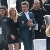 Ethan Hawke et sa femme Ryan arrive à la soirée "Film Independent Spirit Awards" à Santa Monica le 21 février 2015. 
