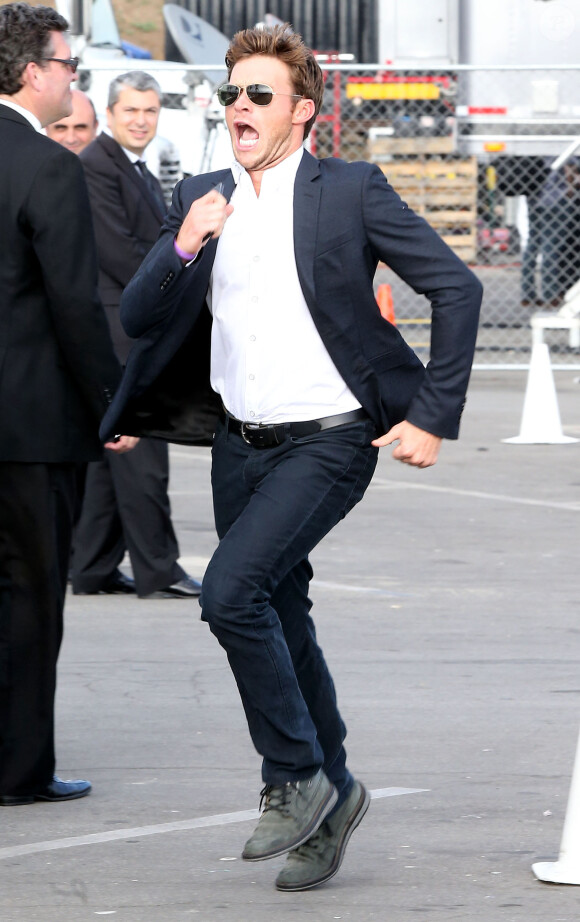 Scott Eastwood arrive à la soirée "Film Independent Spirit Awards" à Santa Monica le 21 février 2015. 