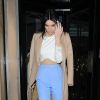Kendall Jenner quitte l'hôtel Claridge's à Londres. Le 22 février 2015.