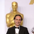 Alexandre Desplat poses in the press room during the 87th Annual Academy Awards at Loews Hollywood Hotel on February 22, 2015 in Los Angeles, CA, USA. Photo by Lionel Hahn/ABACAPRESS.COM23/02/2015 - Los Angeles
