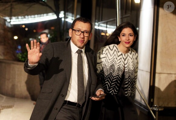 Dany Boon et sa femme Yaël au 30e dîner annuel du Conseil représentatif des institutions juives de France (Crif) à l'Hôtel Pullman à Paris, le 23 février 2015.