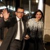 Dany Boon et sa femme Yaël au 30e dîner annuel du Conseil représentatif des institutions juives de France (Crif) à l'Hôtel Pullman à Paris, le 23 février 2015.