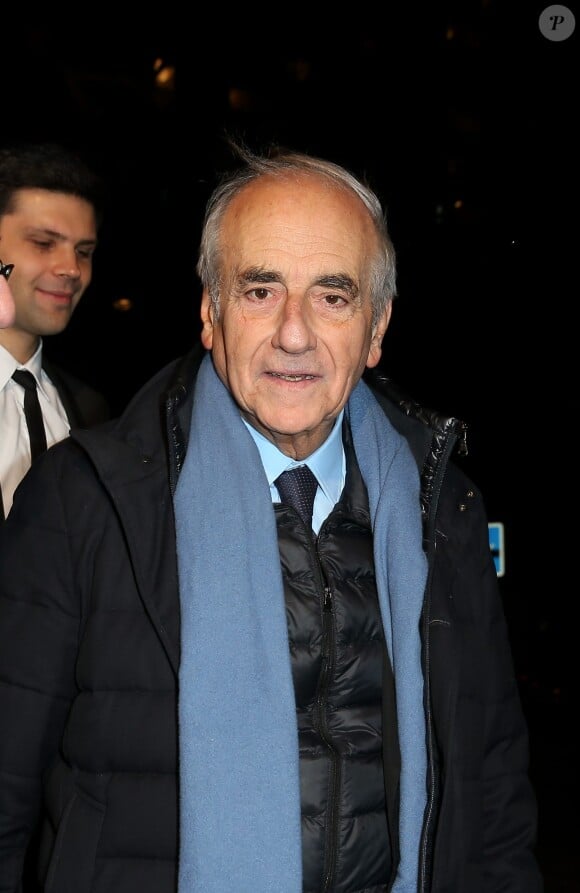 Jean-Pierre Elkabbach au 30e dîner annuel du Conseil représentatif des institutions juives de France (Crif) à l'Hôtel Pullman à Paris, le 23 février 2015.