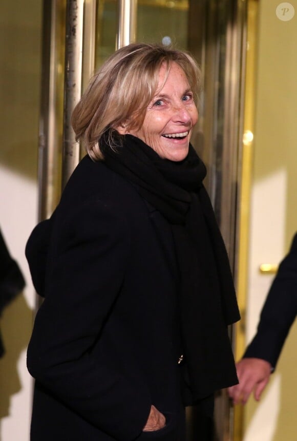 Marielle de Sarnez au 30e dîner annuel du Conseil représentatif des institutions juives de France (Crif) à l'Hôtel Pullman à Paris, le 23 février 2015.
