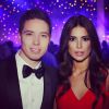 Samir Nasri et sa belle Anara Atanes - décembre 2014.