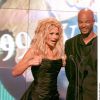 Pamela Anderson et Damon Wayans à la cérémonie des World Music awards le 6 mai 1999 
