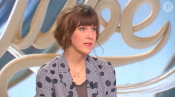 Daphné Bürki dans Le Tube sur Canal+, le samedi 28 février 2015.