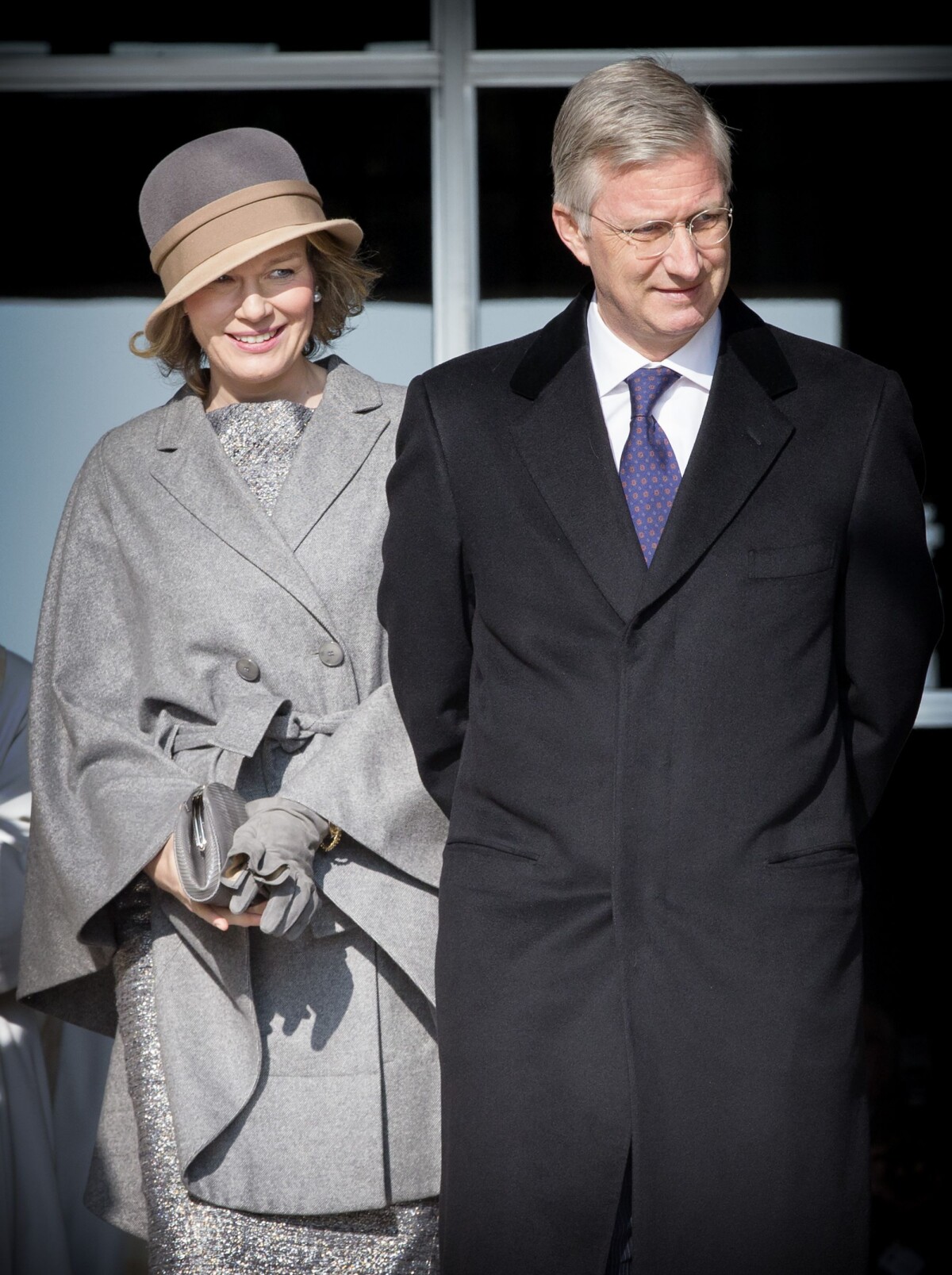 Photo : La Famille Royale Belge Le 12 Février 2015 Lors De La Messe à ...