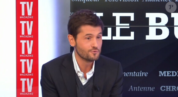 L'animateur Christophe Beaugrand s'est exprimé sur le tabou de l'homosexualité à la télévision. Emission Buzz TV de TVMag. Mars 2015.