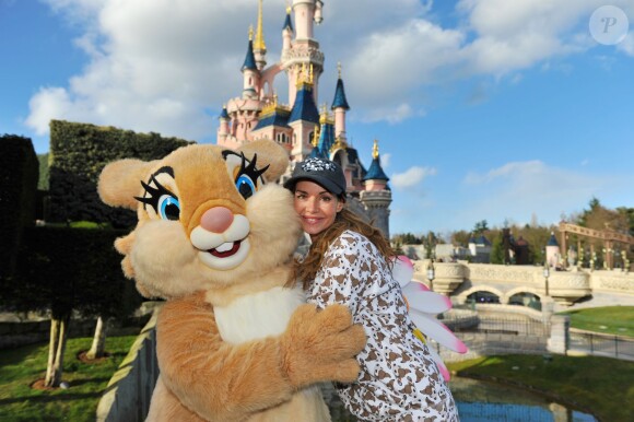 Ingrid Chauvin à Disneyland Paris, mars 2015