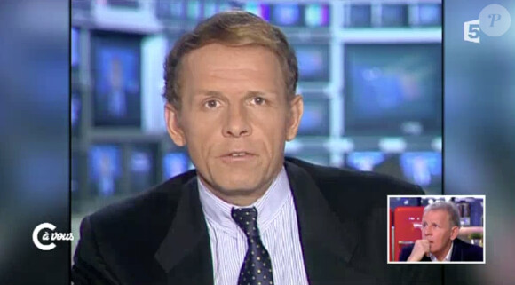 Patrick Poivre d'Arvor évoque la mort de sa fille Solenn. Il revoit avec émotion le JT qu'il a présenté ce soir-là. Emission C à vous sur France 5. Le 6 mars 2015.