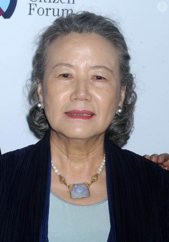 Ban Soon-Taek à l'association « UN Women For Peace » à New York, le 7 mars 2015