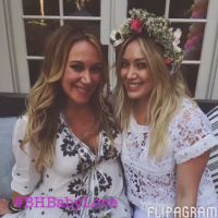 Hilary Duff organise une baby shower grandiose pour sa soeur Haylie