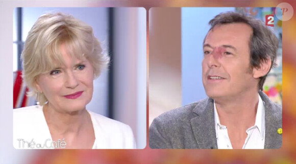 Jean-Luc Reichmann parle de sa famille et plus particulièrement de ses enfants. Emission Thé ou café sur France 2, le 7 mars 2015.