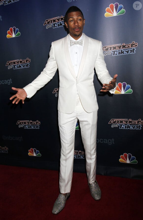 Nick Cannon lors de la Finale de l'émission America's Got Talent à New York City le 17 septembre 2014