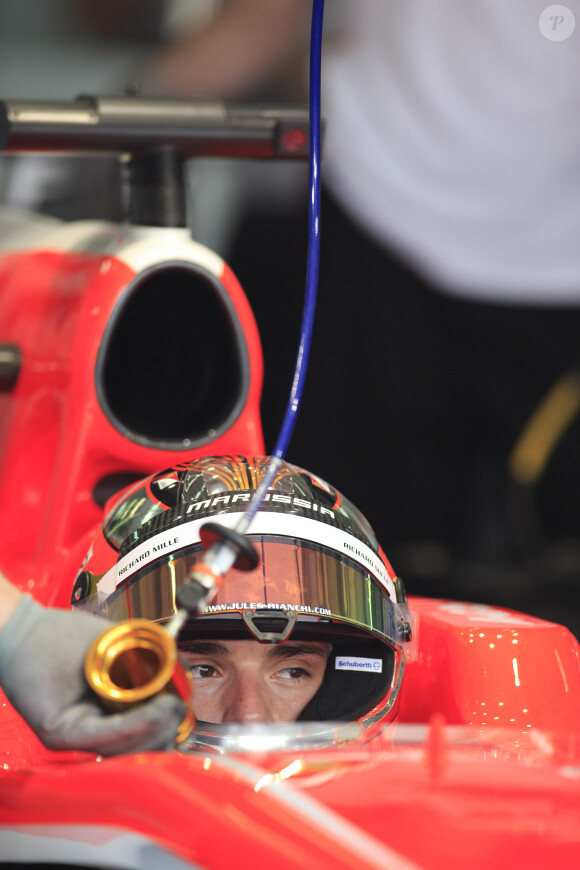 Jules Bianchi lors du Grand Prix de Malaisie, le 24 mars 2013.