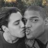 Michael Sam et son fiancé Vito, le 4 janvier 2015