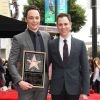 Jim Parsons, Todd Spiewak - Jim Parsons reçoit son étoile sur Hollywood Walk of Fame, le 10 mars 2015
