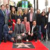Kunal Nayyar, Mayim Bialik, Ashley Jones, Simon Helberg, Johnny Galecki, Kaley Cuoco, Jim Parsons - Jim Parsons reçoit son étoile sur Hollywood Walk of Fame, le 10 mars 2015