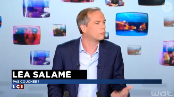 Julien Arnaud dans la Médiasphère sur LCI, le vendredi 13 mars 2015.