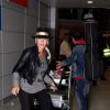 Amelie Netten - Retour de Rio de Janeiro des Anges de la Télé réalité Saison 7 à l'aéroport de Charle de Gaulle à Paris, le 14 mars 2015