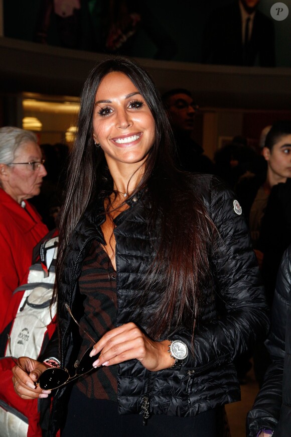 Somayeh - Retour de Rio de Janeiro des Anges de la Télé réalité Saison 7 à l'aéroport de Charle de Gaulle à Paris, le 14 mars 2015