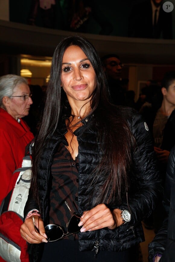 Somayeh - Retour de Rio de Janeiro des Anges de la Télé réalité Saison 7 à l'aéroport de Charle de Gaulle à Paris, le 14 mars 2015