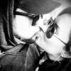 Demi Lovato fête son 3eme anniversaire sobre avec son amoureux Wilmer Valderrama, sur Instagram le 16 mars 2015.