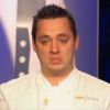 Christophe est éliminé, dans Top Chef 2015 sur M6, le lundi 16 mars 2015.