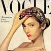 Couverture du magazine Vogue avec Carmen Dell'Orifice, âgée de 15 ans