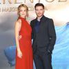 Richard Madden et Lily James lors du photocall de Cendrillon à Milan le 18 février 2015 pose during the photocall before the premiere of the movie Cenerentola in Milan, 18 February 2015. Photo by Andrea Delbo/Olycom/ABACAPRESS.COM18/02/2015 - Milan