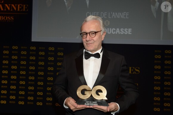 Alain Ducasse lors de la soirée "L'homme de l'année GQ 2014" au Musée d'Orsay, à Paris le 19 novembre 2014