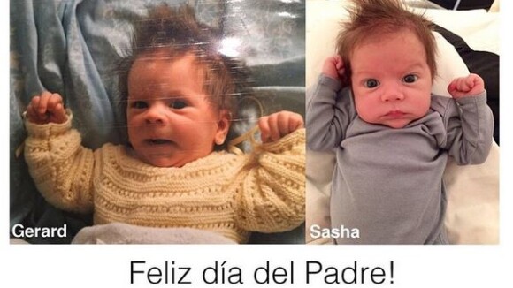 Shakira : Son bébé Sasha est le portrait de Gerard Piqué !