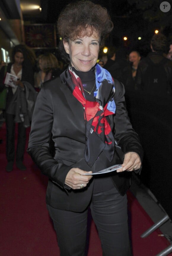 Exclusif - Veronique Colucci, le 19 octobre 2012 au Grand Rex à Paris.