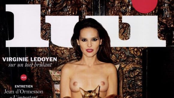Virginie Ledoyen seins nus : L'actrice, féline, est brûlante pour ''Lui''