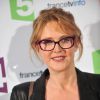 Agnès Soral - Conférence de presse de rentrée de France Télévisions au Palais de Tokyo à Paris, le 26 août 2014.