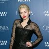 La chanteuse Miley Cyrus est invitée au OMNIA Nightclub du Caesars Palace à Las Vegas, le 21 mars 2015