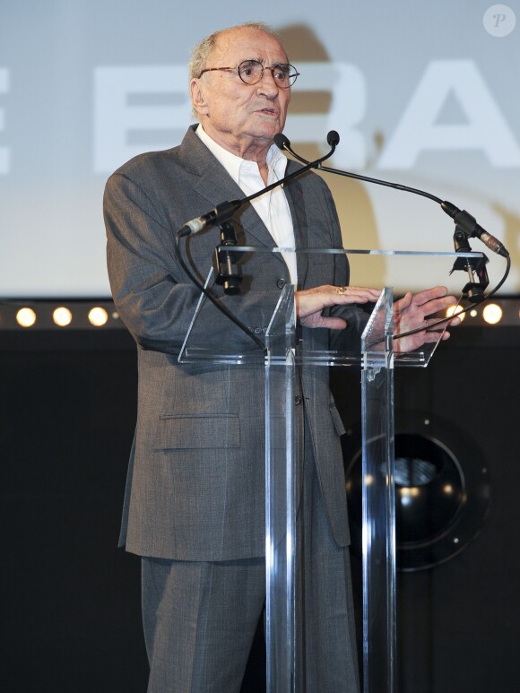 Claude Brasseur au 7e Festival International du Film Policier à Beaune, le 26 mars 2015.